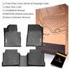 YITAMOTOR Floor Mats Compatible with Optima & Sonata, Custom Fit Floor Liners...