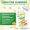 High Potency Creatine Gummies (1500mg) - 120 Delicious Berry-Flavored Chews
