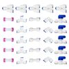 PAROAD 30 Pieces Water Filter Fitting, Water Inlet Pipe Universal Connection Set (3/8 Inch (9.53 mm)