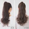 Brightlele f104-RTF Wig, Ponytail, Long, Natural Clip, Gradient Ponytail Wig
