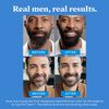 Temporary Beard & Brow Color Black Fill Patchy Gray Easy Wash-Off