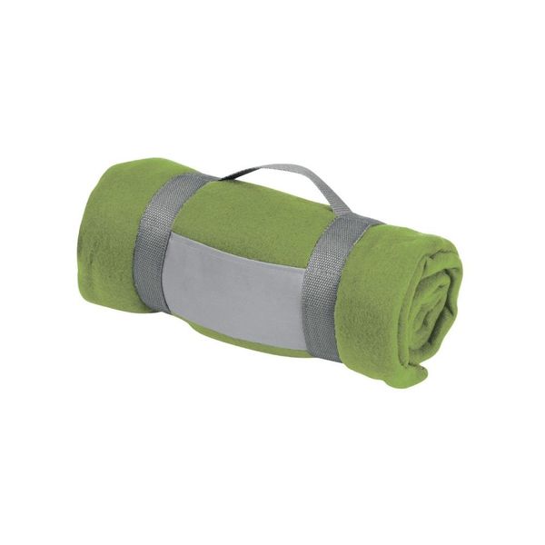 eBuyGB Luxury Warm Throw for Sofa, Bed, Festival, Camping, Picnic, Rug, Pub, Bar, Outdoor, Seating, Lime Green, One Size