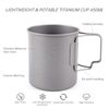 TOAKS 450ml Titanium Cup Backpacking Camping Coffee Pot Mug Ultralight Camping Tableware