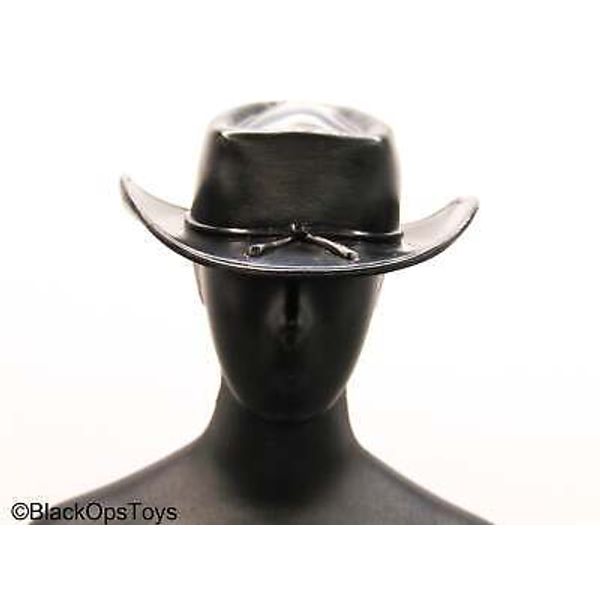 1/6 Scale Toy Black Cowboy Hat