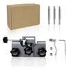 Chainsaw Sharpener Kit, Chainsaw Sharpening Jig with 3 Pcs Sharpening Bits CTD