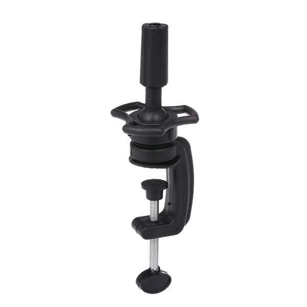 Mannequin Training Head Clamp/Stand Wig Holder Stand Desk Table Clamp Wig Clamp Cosmetology Training Head Table Clamp Holding Clamp for Hairdressing Head Canvas Head Holding Clamp