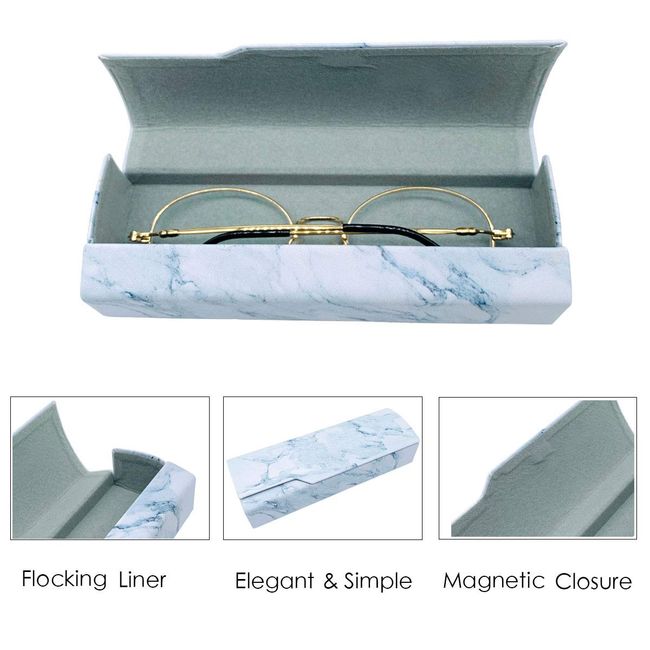 Metal Hard Shell Men Glasses Case Eyeglasses Case Spectacle Box Myopia Box