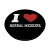 Kräutermedizin Lover Botanical Wellness PopSockets mit austauschbarem PopGrip