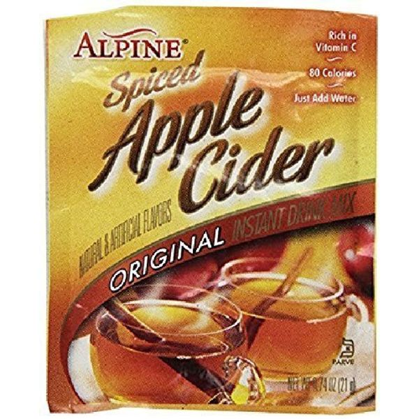 Alpine Spiced Apple Cider Drink Mix, Original, 0.74 oz (180 count)