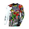 O'Neal 0023-102 Mayhem Crank Men's Jersey (Black/Multi, Small)