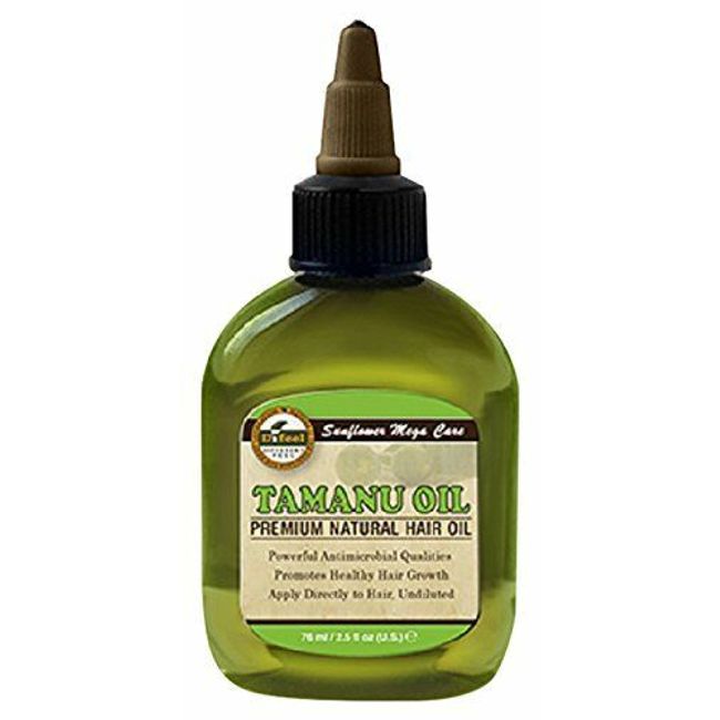 Sunflower Tamanu Oil Premium Natural Hair Oil 2.5 oz.