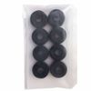 8 Pack 50M Bamboo Charcoal Dental Flosser Built-in Spool Wire Toothpick Flosser Dental Floss Replacement Core Mint Flavor Charcoal Floss Picks(Black)