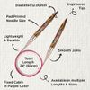 KnitPro Symfonie Fixed Circular Needles 24" (60cm) | 12.00mm