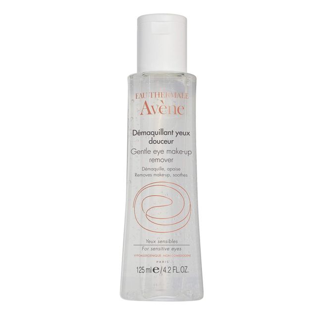 Eau Thermale Avene Gentle Eye Make-up Remover, Oil-Free, Hypoallergenic, Non-Comedogenic, 4.2 Fl Oz