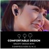 Panasonic RZ-B110W ErgoFit True Wireless Earbuds, Immersive Audio, BT5.3 - Black