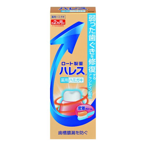 Rohto Pharmaceutical Hares Toothpaste, Main Unit, 1.8 oz (50 g) x 1