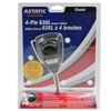 ASTATIC 302-10001 4-Pin Noise-Cancelling Microphone (Black)