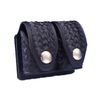 HKS 203L-BW Double Speedloader Case (Black) (Large) (Basketweave)