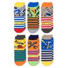 Jefferies Socks Boys Boy's Tools Pattern Crew 6 Pack, Multi, X-Small, Multi, X-Small US