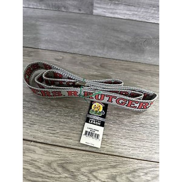 Pup Rally RUTGERS￼ Reflective Nylon Pet Leash Large 1 ”x4’ NEW w TAGS