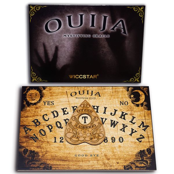 Ouija Spirit Board game with Planchette and detailed instruction for Spirit Hunt