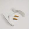Echo Dot 4th Generation Wall Bracket Wall Mount Holder Half Cup (White)
