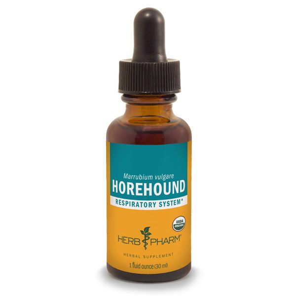 Herb Pharm Horehound Liquid Extract for Respiratory System Support - 1 Ounce