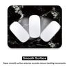 Audimi Black Marble Mouse Pad Stone Pattern Mouse Mat Non-Slip Rubber Base for Laptop PC Office Working Gaming