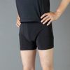 Incontinence Prevention, Incontinence Pants, Urinary Leak Prevention, Boxer Shorts, Urinary Leak Pants, Made in Japan, 2.7 inches (80 cm), 3.5 fl oz (100 cc), Single Pocket Construction (Black, LL)
