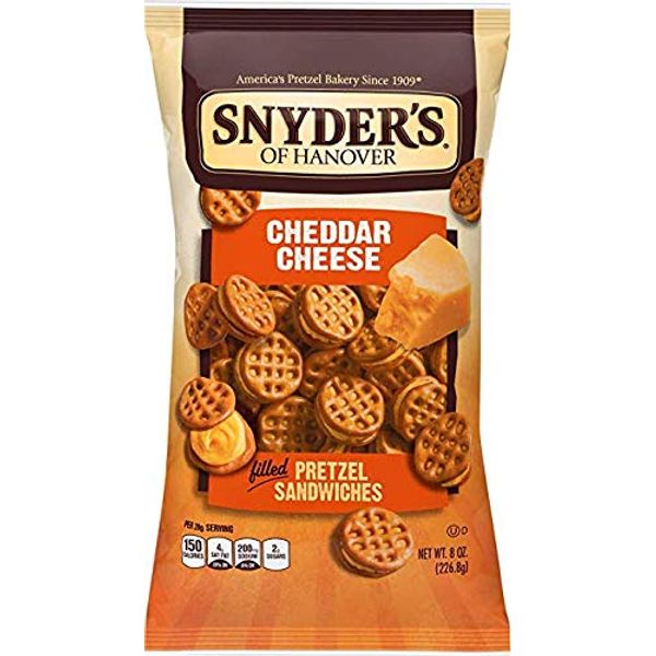 Snyder's of Hanover Pretzel Sandwiches - Cheddar Cheese - 8 oz - 2 pk