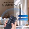 New Replacement Remote Control Compatible with LEVOIT 36" Bladeless Tower Fan & Air Purifier