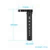 SZRIG Top Handle Grip with Cold Shoe Mount for Camera Cage (Black)