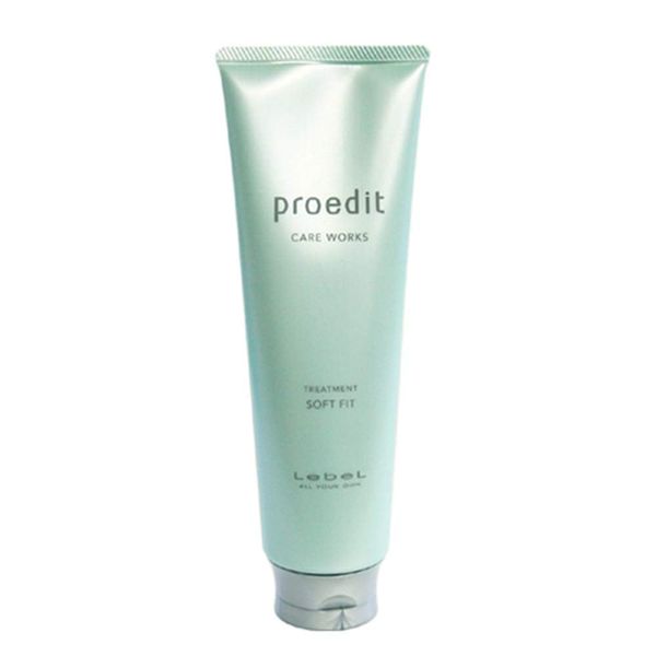 Lebel Proedit Care Works New Hair Ttreatment Soft Fit - 250ml (Green Tea Set)