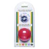Cando 10-1492 Red Circular Hand Exercise Ball, Light Resistance, Standard