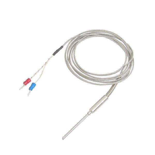 uxcell a12100600ux0328 K Type 50 mm x 3 mm Temperature Controller Earth Thermocouple Probe 2M