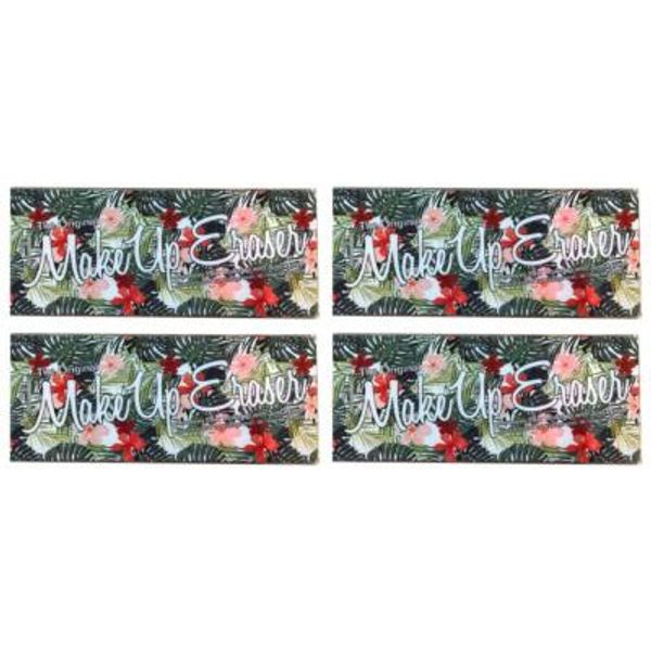 Pack of (4) New Makeup Eraser Tropical