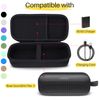Lebakort Storage Case Compatible BOSE SoundLink Flex Bluetooth Speaker Portable Wireless Speaker (Dark Green Case)