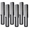 Allegro Combs 9000 Clipper Cutting Combs Blending Combs Fading Combs 6 Pk. (Black)