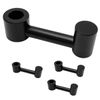 NYANDELMO Car Seat Hooks (Black 4 Pack)
