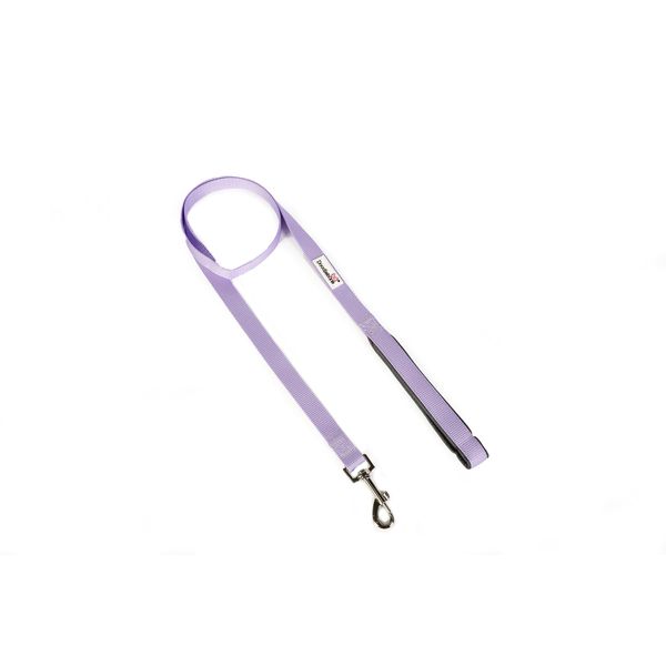 Doodlebone Padded Lead, Lilac, 25mm