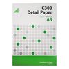 West C300 53 GSM A3 100 Sheets Technical Detail Paper