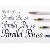 Pilot FP3-38 3.8mm Parallel Pen (Pack of 1), green
