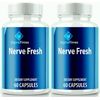 (2 Pack) Nerve Fresh Advanced Cognitive Pills for Nerve Health & Function