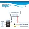 15x Photocell Thermal Type Light Sensor Stem Mount Dusk to Dawn Hardwired Switch