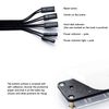 Wobekuy Desktop Computer Switch - External Power Switch with Restart Button for PC Case Power Supply
