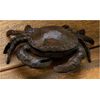 CRAB CAST IRON KEY HIDER & YARD DECOR *Functional Secretive Decorative Gift* NIB