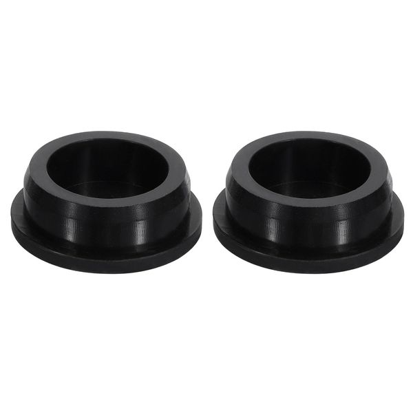 sourcing map 2 Pcs Black Plug Holes, Waterproof Rubber Button Plug for 40mm / 1.57" Hole