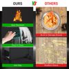 Under Grill Mats 20mil x 30" x 48" 2000℉ Fireproof Insulation Wide Applications
