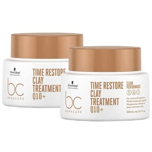 Schwarzkopf BC Clean DOUBLE Time Restore Clay Treatment 500ml