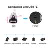 NFHK USB 3.1 Type-C Locking Connector to Standard USB3.0 Data Cable for Camera with Panel Mount Screw 500CM